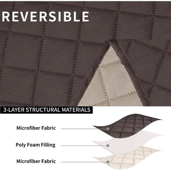 Easy-Going Recliner Loveseat covers. - Picture 4 of 5